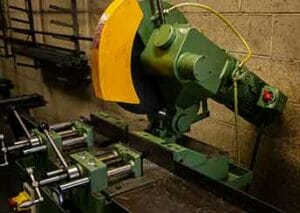 cold saw cutting